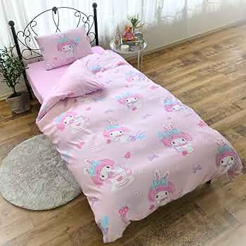 kpsオリジナル マイメロディ ベッド 寝具4点 シーツ 布団 枕カバー ピンク Amazon|サンリオ(SANRIO) マイメロディ 布団カバー3点セット